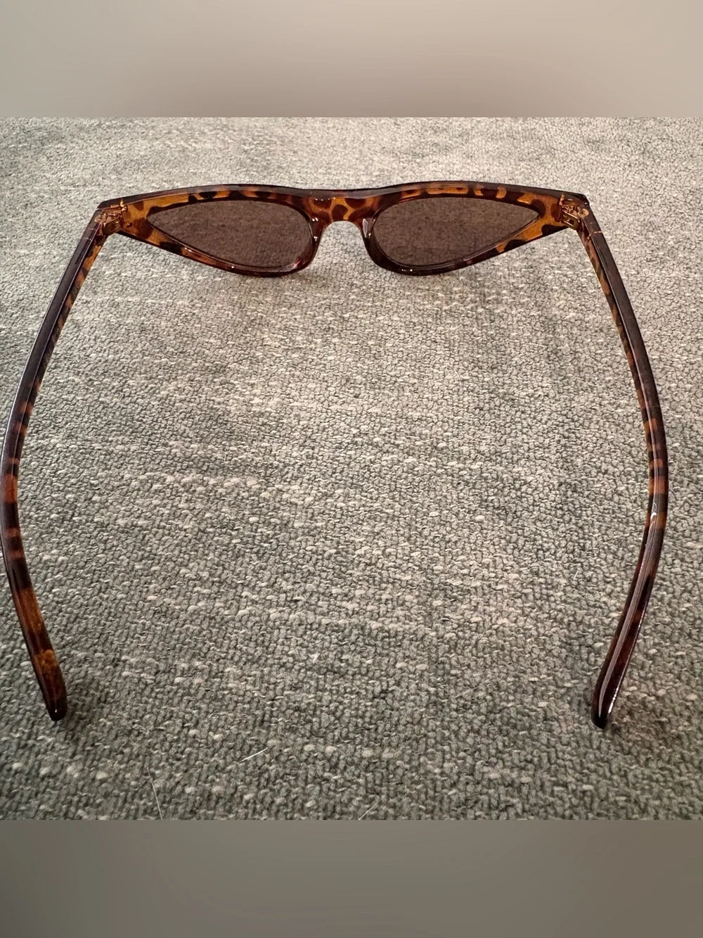 Tortoiseshell Cat Eye Sunglasses - Brown Lenses